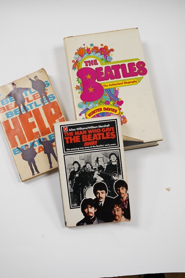 Paul and Linda McCartney autographs, scrapbooks, books, etc, Autographs collected by the vendor in the mid 1970's while Wings were rehearsing for a concert in Eastbourne, signed in ballpoint pen on a newspaper cutting re